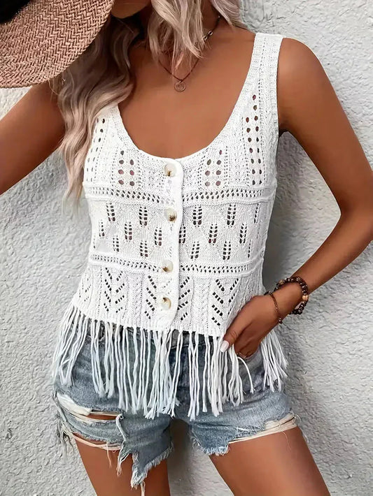 Fringe Boho Top | Sophia