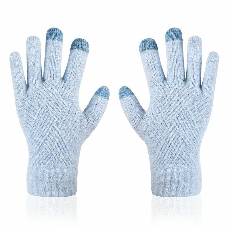 Women Knitted Winter Gloves | Elda