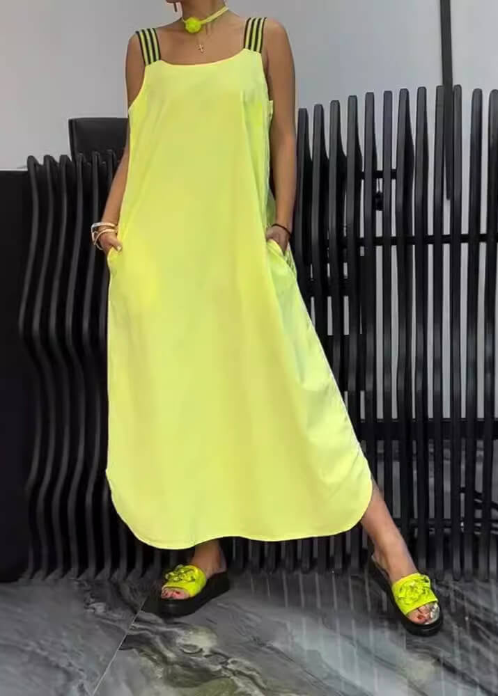 Variant image for Women Summer Dress Striped Cotton | Luna-1