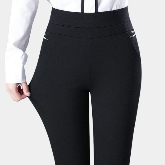 Marie | High Waisted Stretchable Pants