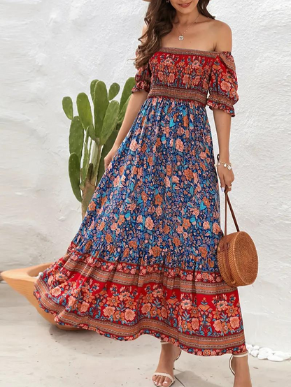 Floral Bohemian Maxi Dress | Poppy