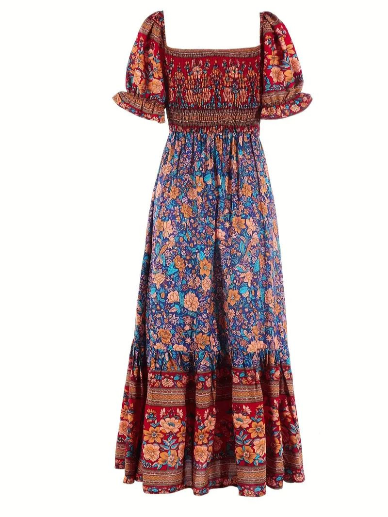 Floral Bohemian Maxi Dress | Poppy