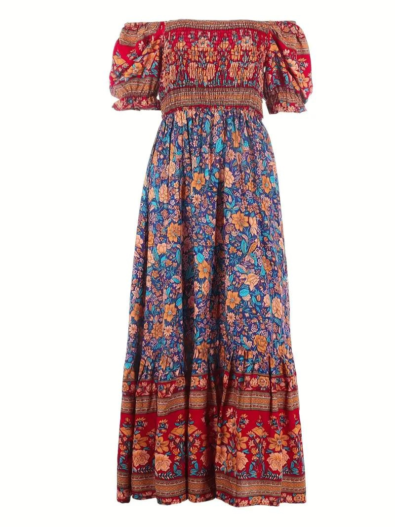 Floral Bohemian Maxi Dress | Poppy