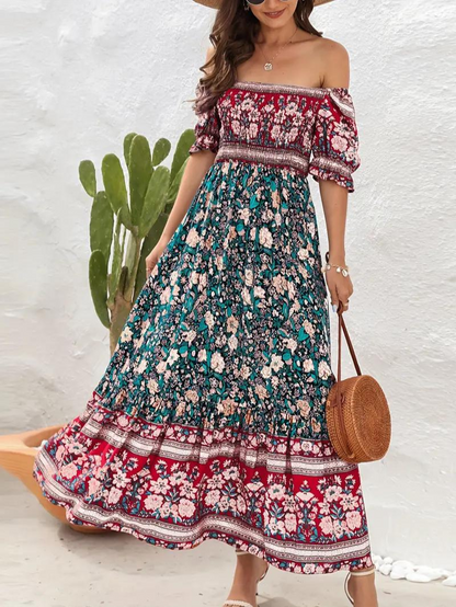 Floral Bohemian Maxi Dress | Poppy