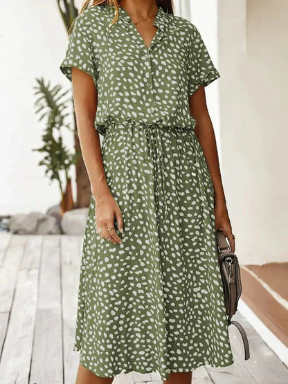 Bohemian Style Summer Dress Midi | Eden