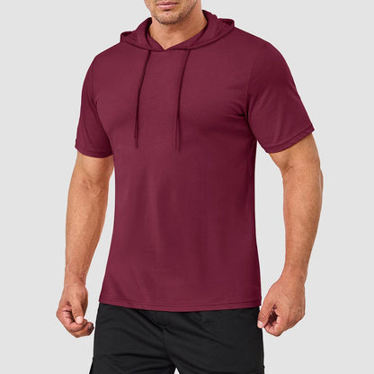 Men Short-Sleeve Hoodie T-Shirt | Ronan
