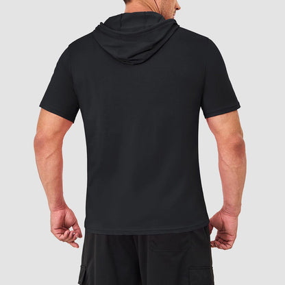 Men Short-Sleeve Hoodie T-Shirt | Ronan