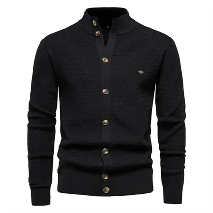 Men's Button-Up Knit Cardigan | Arlie