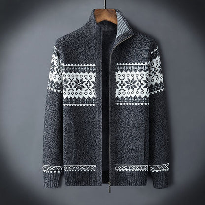 Modern & soft knitted men's cardigan | Eldrige