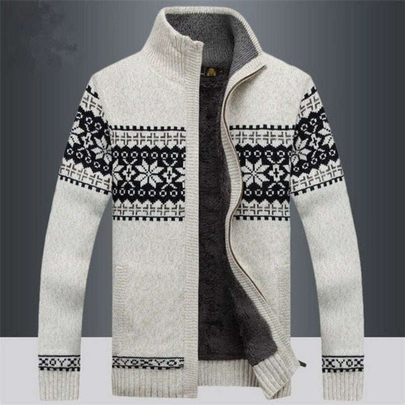 Modern & soft knitted men's cardigan | Eldrige