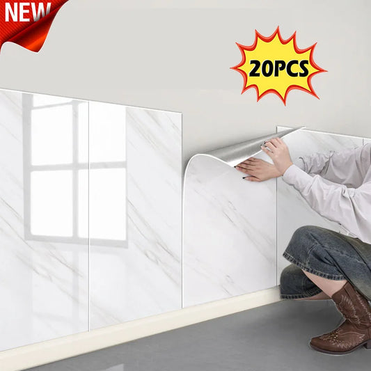 Moisture-Proof Peel and Stick Wallpaper – Removable Wall Decals with Realistic Brick Design for Home Decor 0