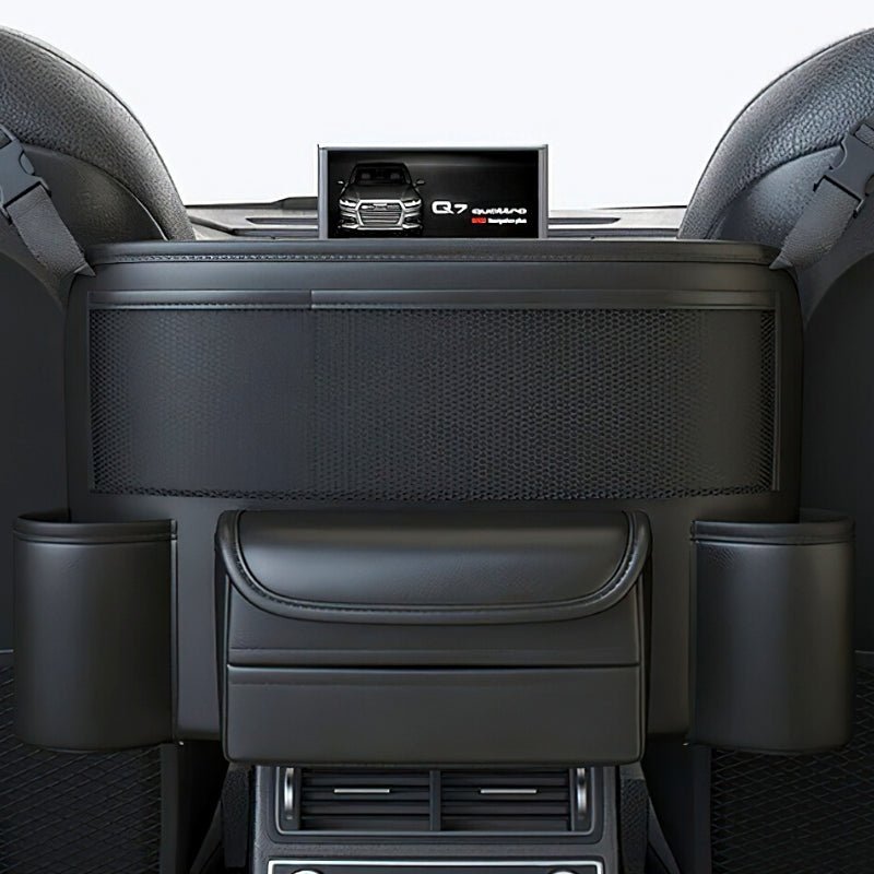 Multi-Pocket Back Seat Organizer for Cars - Easy Installation and Access with Durable Polyester Compartments 6