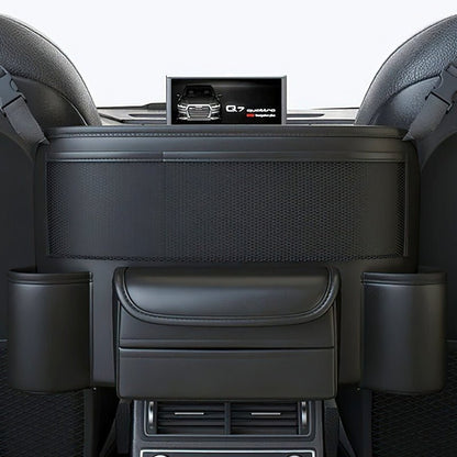 Multi-Pocket Back Seat Organizer for Cars - Easy Installation and Access with Durable Polyester Compartments 6