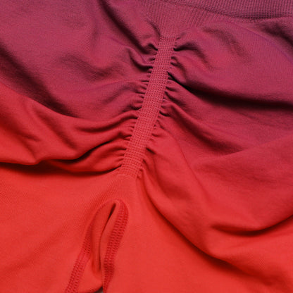 Women Biker Shorts Gradient Nylon | Bella-6