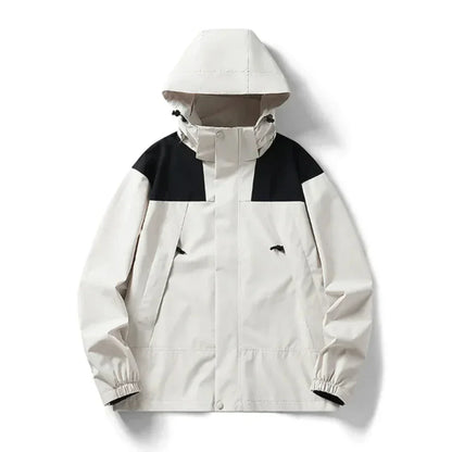 Men Waterproof Hooded Windbreaker | Enzo