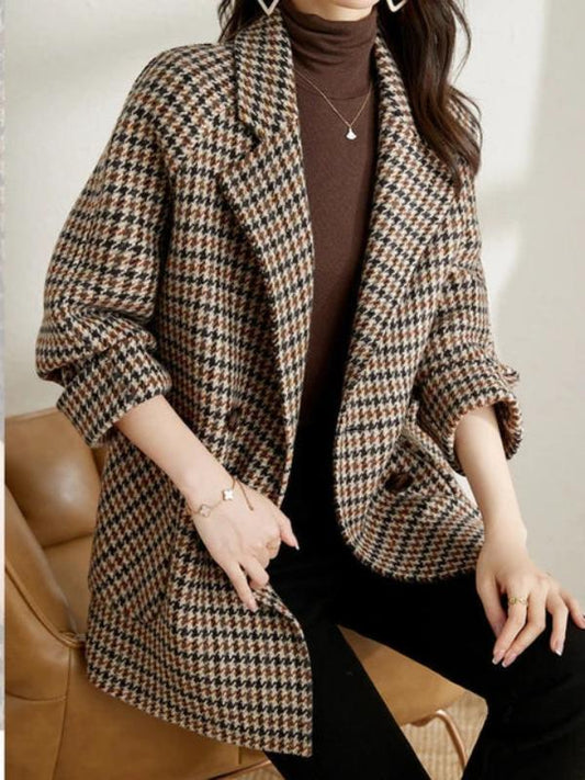 Women Wool Coat Black | Sophie-1