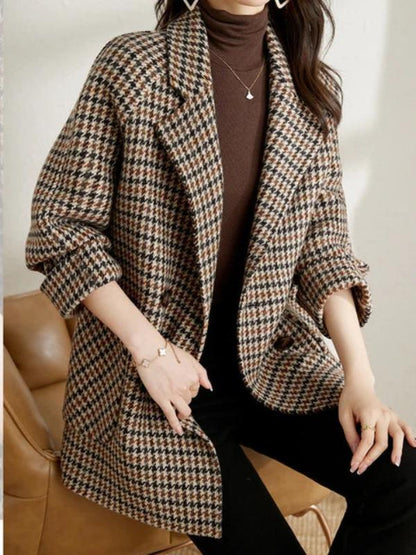 Variant image for Women Wool Coat Black | Sophie-1