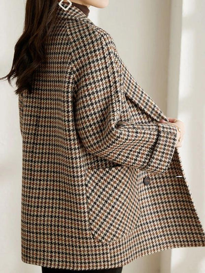 Women Wool Coat Black | Sophie-4