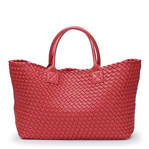 Faux Leather Woven Bags | Nizza