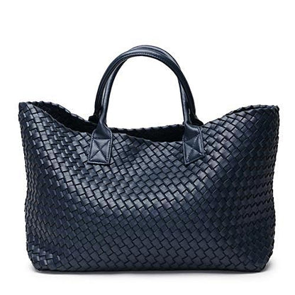 Faux Leather Woven Bags | Nizza