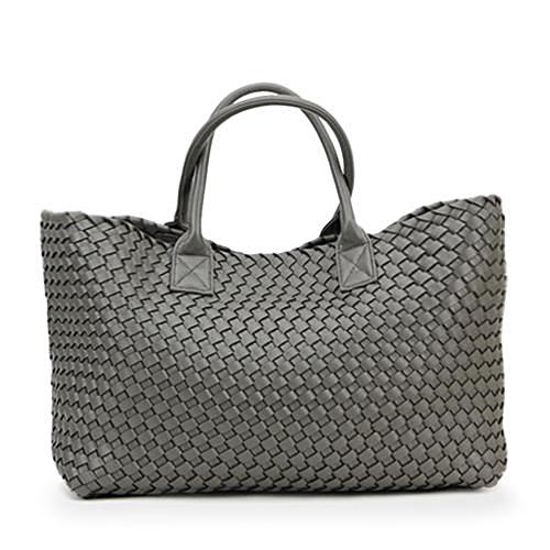 Faux Leather Woven Bags | Nizza