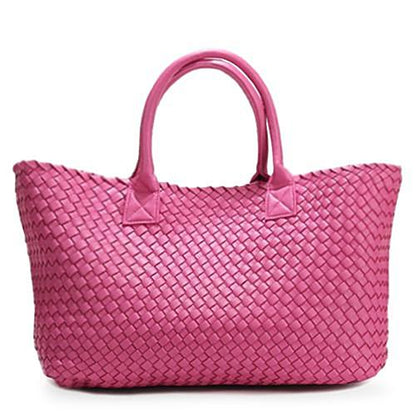 Faux Leather Woven Bags | Nizza