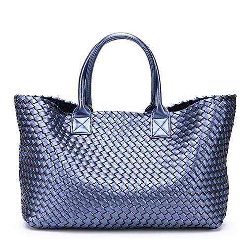 Faux Leather Woven Bags | Nizza