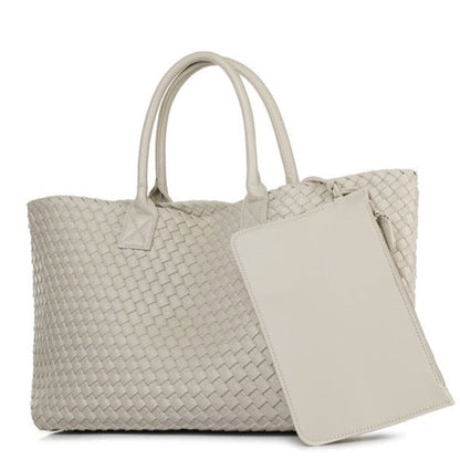 Faux Leather Woven Bags | Nizza