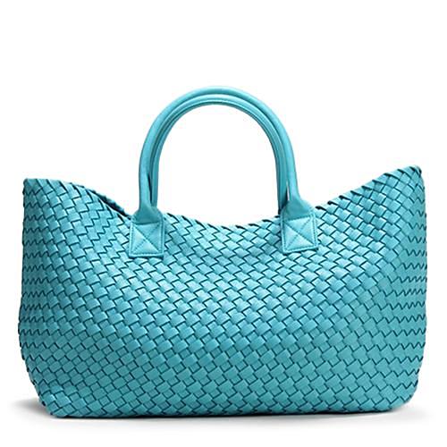 Faux Leather Woven Bags | Nizza