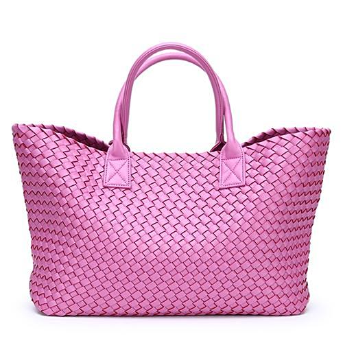 Faux Leather Woven Bags | Nizza