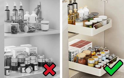 Drawer Organizer Self-Adhesive Carbon Steel | EasySlide 4
