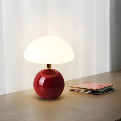 Home Decorative Lamp Mushroom Design Plastic | Cozy Glow-3