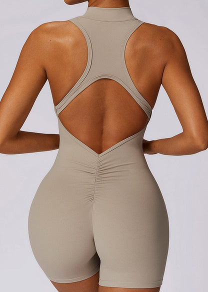Variant image for Women Jumpsuit Black Nylon Spandex | Ava-13