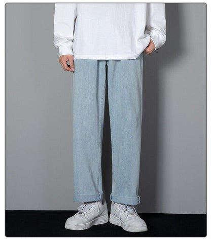 Variant image for Women Wide Leg Pants Blue Denim | Classic Style-7