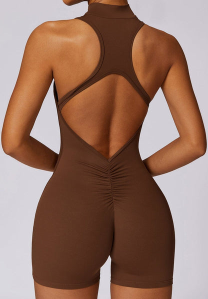 Variant image for Women Jumpsuit Black Nylon Spandex | Ava-21