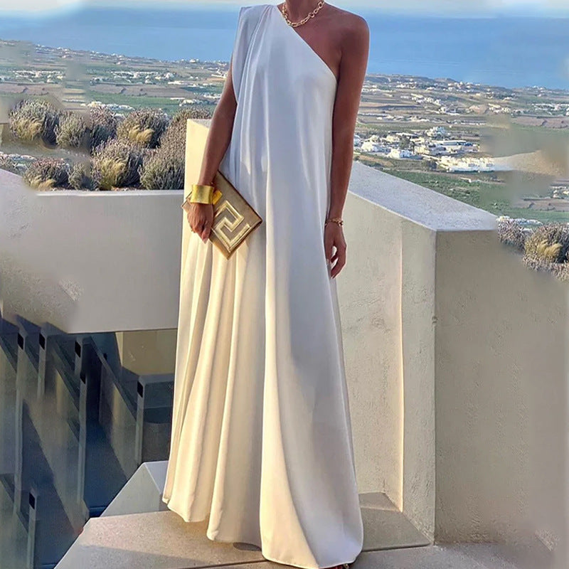 Variant image for Women Formal Dress White Spandex | Elegant Muse-9
