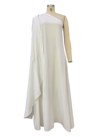 Women Formal Dress White Spandex | Elegant Muse-6