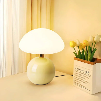 Home Decorative Lamp Mushroom Design Plastic | Cozy Glow-2