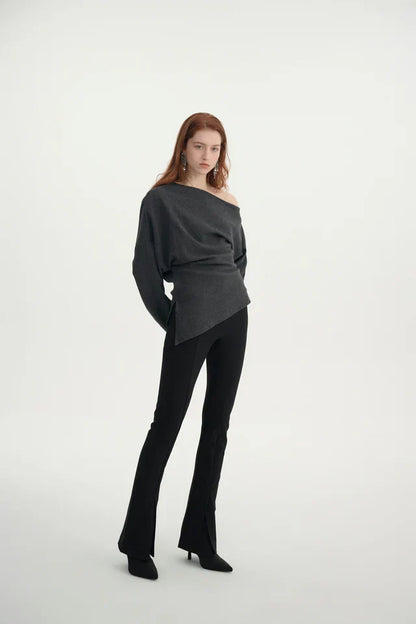 Women Asymmetrical One-Shoulder Top | Ilara