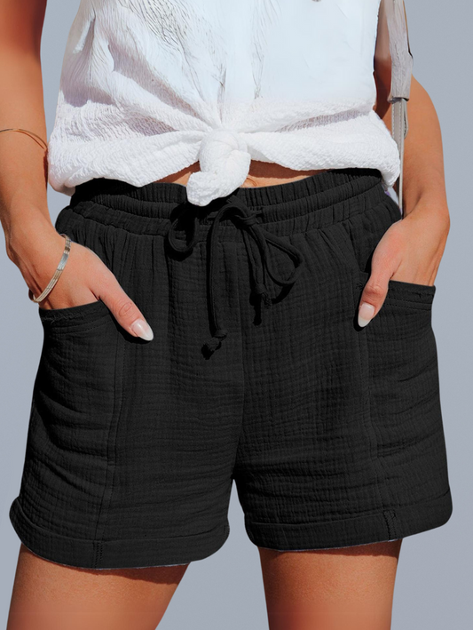 Women Drawstring Shorts | Ava