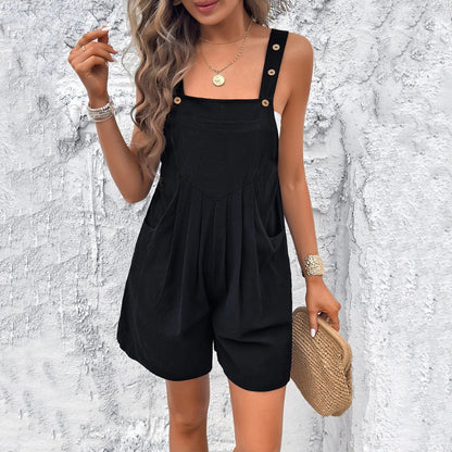 Casual Linen Romper | Meadow