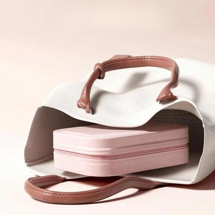 Portable Makeup Case with LED Mirror – Water-Resistant Cosmetic Bag for Travel and Daily Use 7