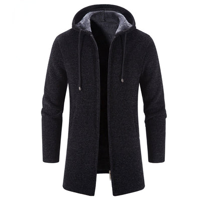 Men Hooded Zip-Up Coat | Theo