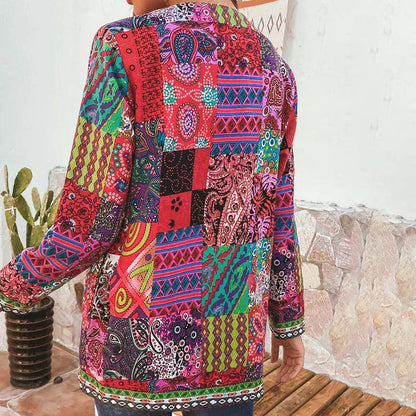 Bohemian Patchwork Jacket | Faith