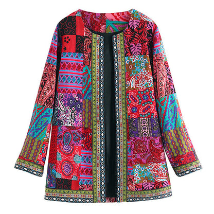 Bohemian Patchwork Jacket | Faith