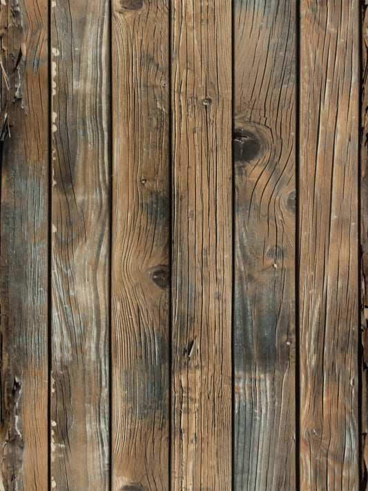 Removable Textured Wallpaper - Retro Faux Wood Grain Peel and Stick Vinyl Wall Covering for Easy Home Renovation 0