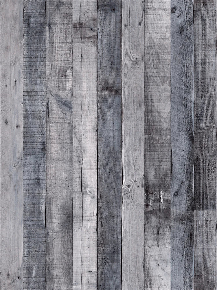 Removable Textured Wallpaper - Retro Faux Wood Grain Peel and Stick Vinyl Wall Covering for Easy Home Renovation 10