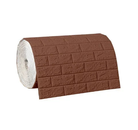 Retro 3D Imitation Brick Wall Sticker, Removable Self-Adhesive PE Foam Wall Decals for Living Room and Kitchen Decor 11