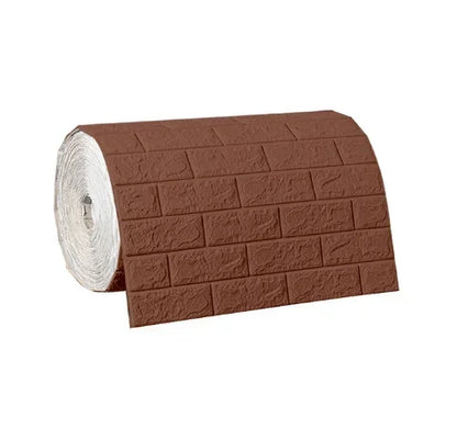 Retro 3D Imitation Brick Wall Sticker, Removable Self-Adhesive PE Foam Wall Decals for Living Room and Kitchen Decor 11