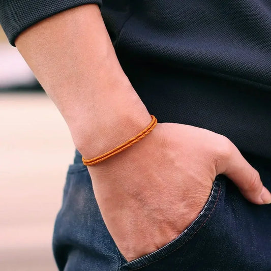 Men Braided Cord Bracelet | Caelan